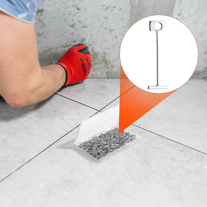 700 Pcs 1/16" Replacement Steel Needles Tile Leveling System 1.5mm Leveler - Image 7