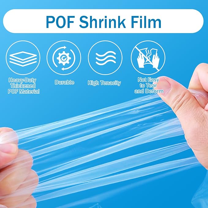 Window Insulation Kit, 63×394" and 87x110 Window Plastic - Image 4