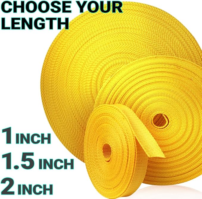 Webbing Strap, 3/4" to 2", 10-50 Yds, EDC gear, backpack repair and pet dog - Image 9