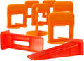 Tile Leveling System – 300 Tile Spacers & 300 Reusable Wedges – Perfect by EMAISTORE
