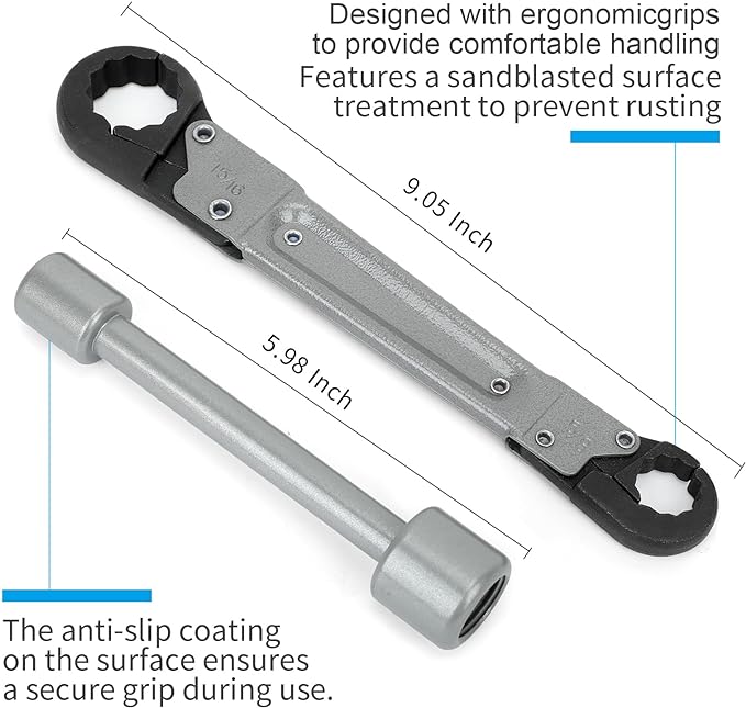 Holdly Angle Stop Wrench, Plumbing Tool - Image 2
