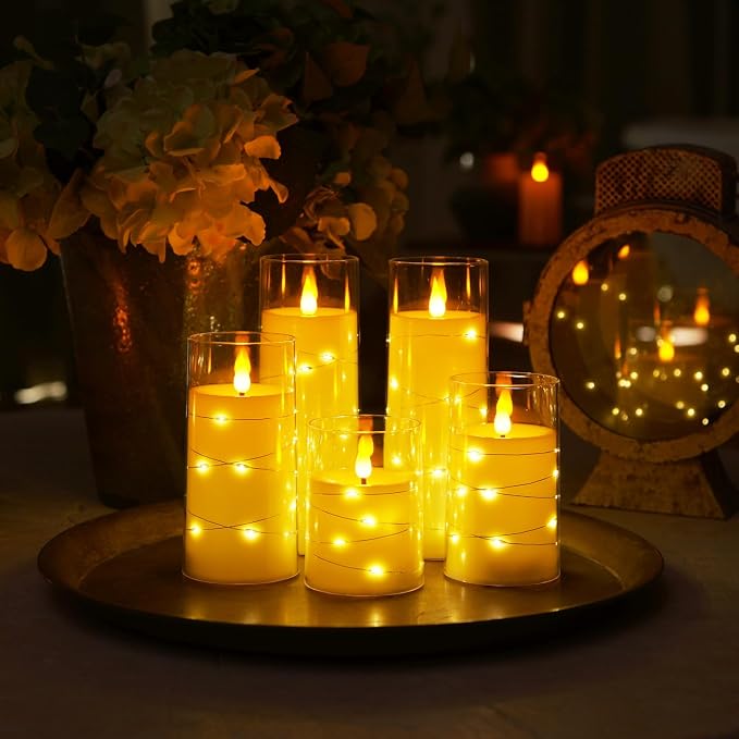 Homemory 9 Pcs Flameless Candles - Image 7