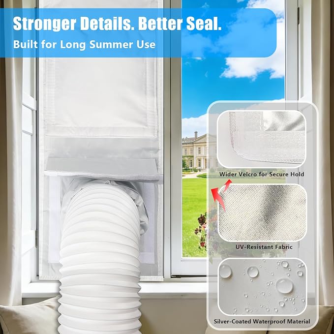 Portable Air Conditioner Window Seal Kit - Image 5
