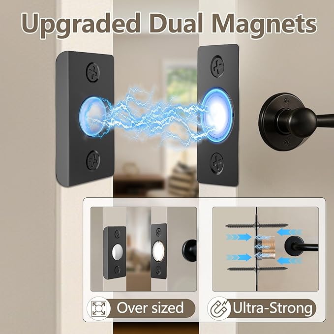Tonitrui Upgraded Strong Magnetic Door Catch, Replacement - Image 2