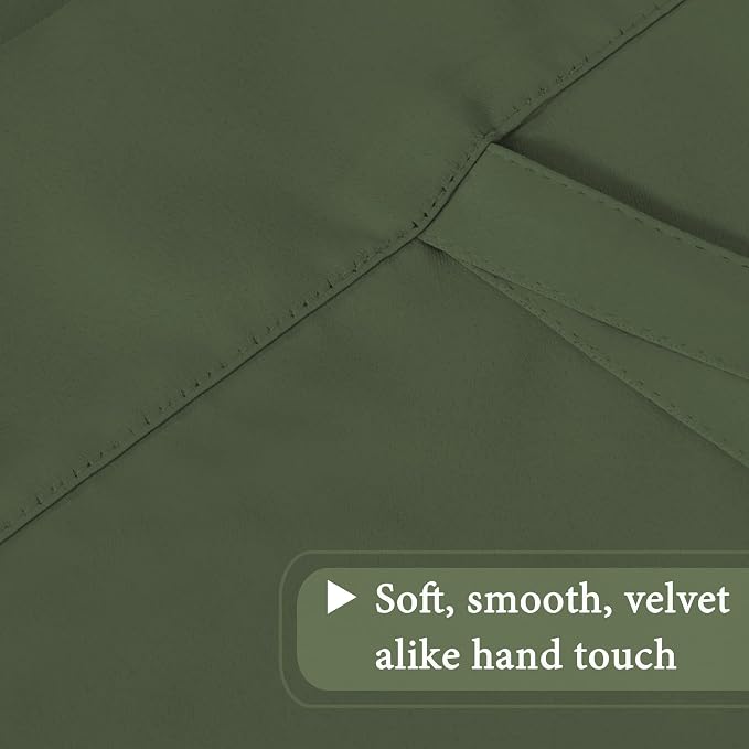 H.VERSAILTEX Blackout Tie Up Curtain Thermal Insulated Curtains Bathroom - Image 6