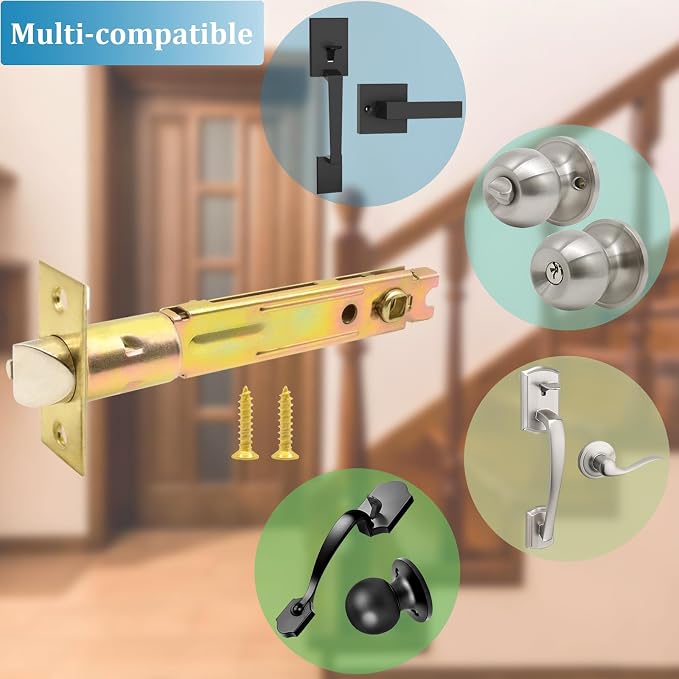5-Inch Deadlatch Door Lock Replacement Latch - Image 5