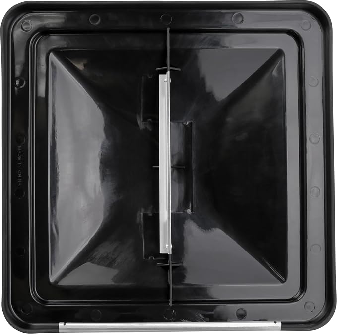 14 Inch RV Roof Vent Cover Replacement Vent Lid Black - Image 7