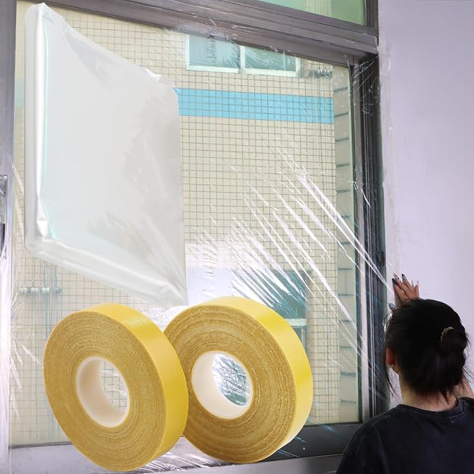 Window Insulation for Winter Thermal Shrink Film by QoqooiceSnorkelingGear