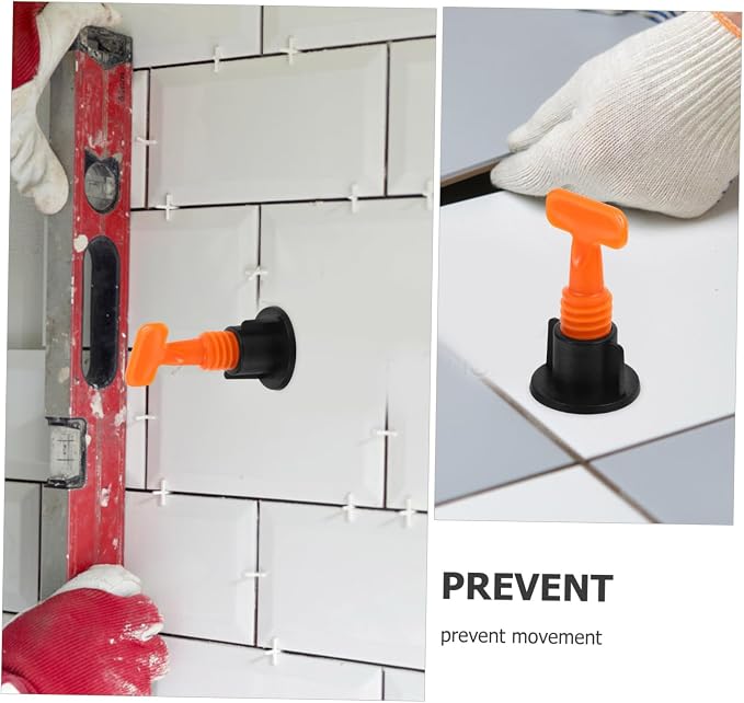 50 Sets Tile Leveler Tile Spacer Flooring Spacers Floor Leveling Tools Leveling - Image 6