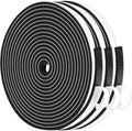 High Density CR Door Seal, for Door and Window, 1/4 in x 1/8 in x 39Ft | Door by MIKONIYA