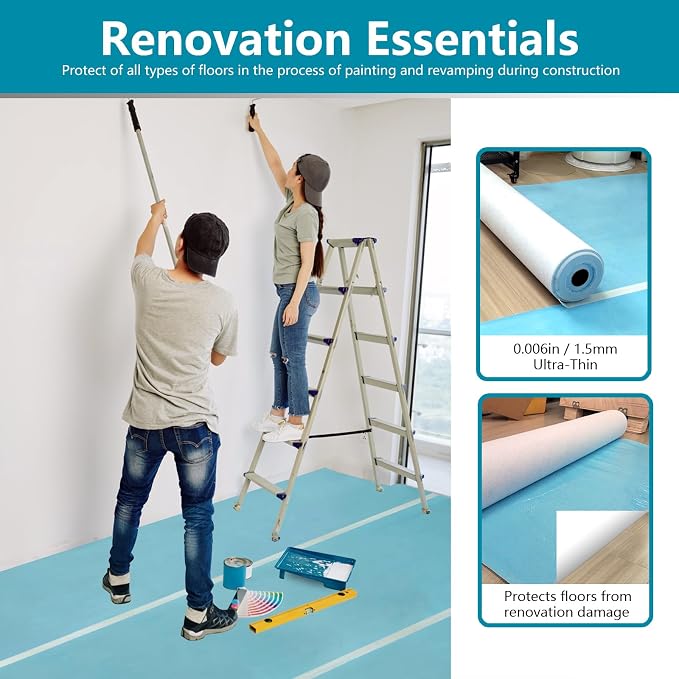 Temporary Floor Protection 39.5’’ x 50’, Floor Protection Film - Image 4
