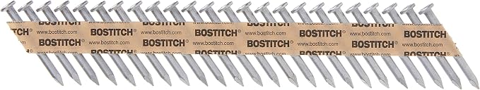 BOSTITCH Framing Nails, Paper Tape Collated, Galvanized Metal Connector by BostitchOfficeProducts