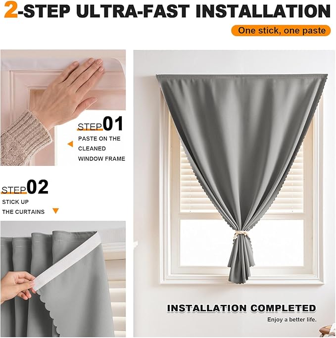 Blackout Curtains Adhesive - Image 2