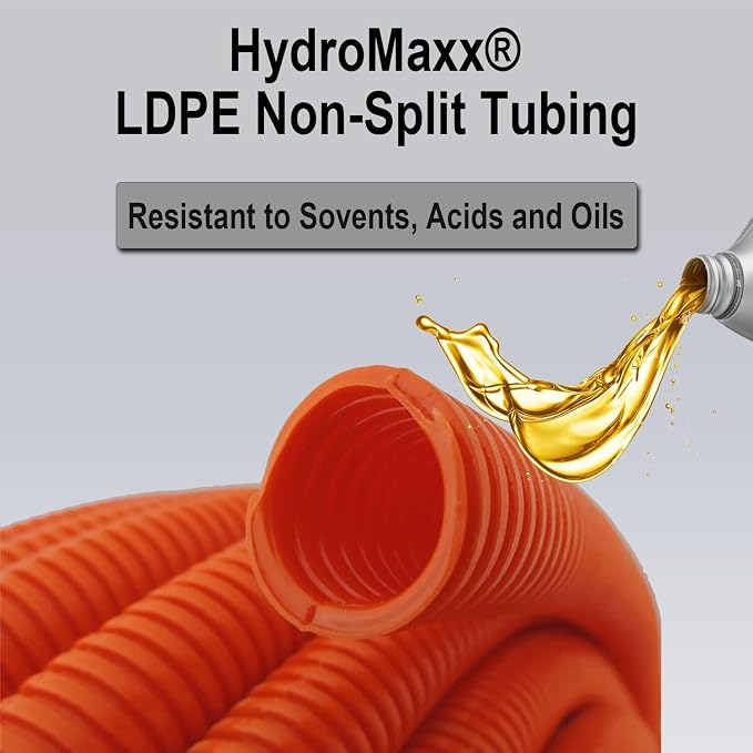 Flexible Polyethylene LDPE NON-Split Corrugated Wire Loom Tubing - Image 5