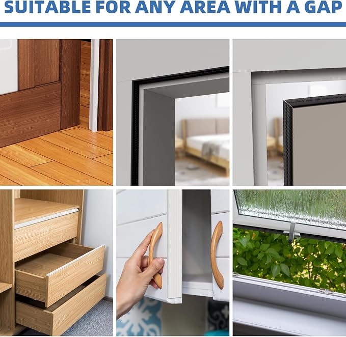 196”Wedge Weather Stripping Door Seal Strip - Image 9