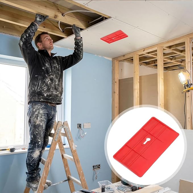 20 Pcs Drywall Fitting Tool Support the Plaster Board in Place While Installing - Image 7