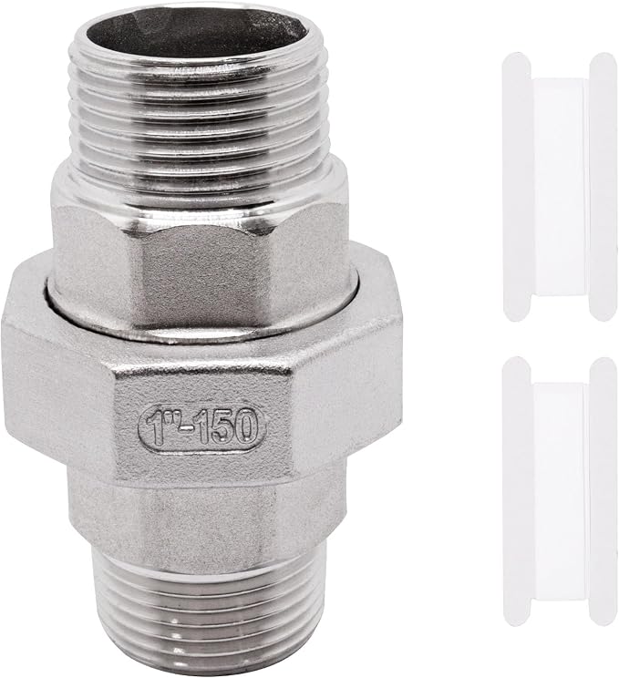 1Pcs Cast Pipe Fittings Union, Class 150 by SWZHAI