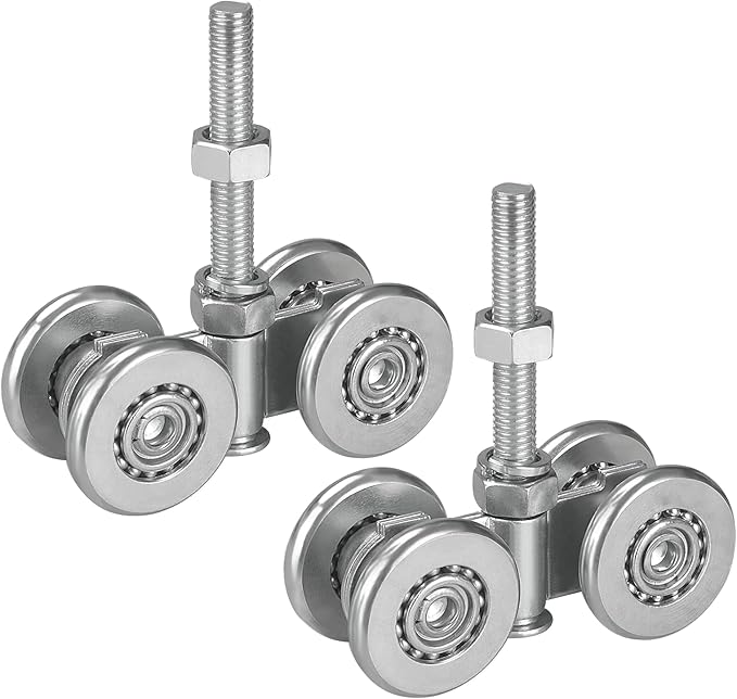 Sliding Barn Door Rollers, Silent Trolley Wheels - Image 5