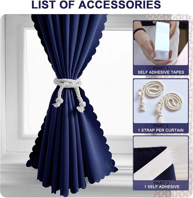 Magic Tape Stick on Curtains - Image 6