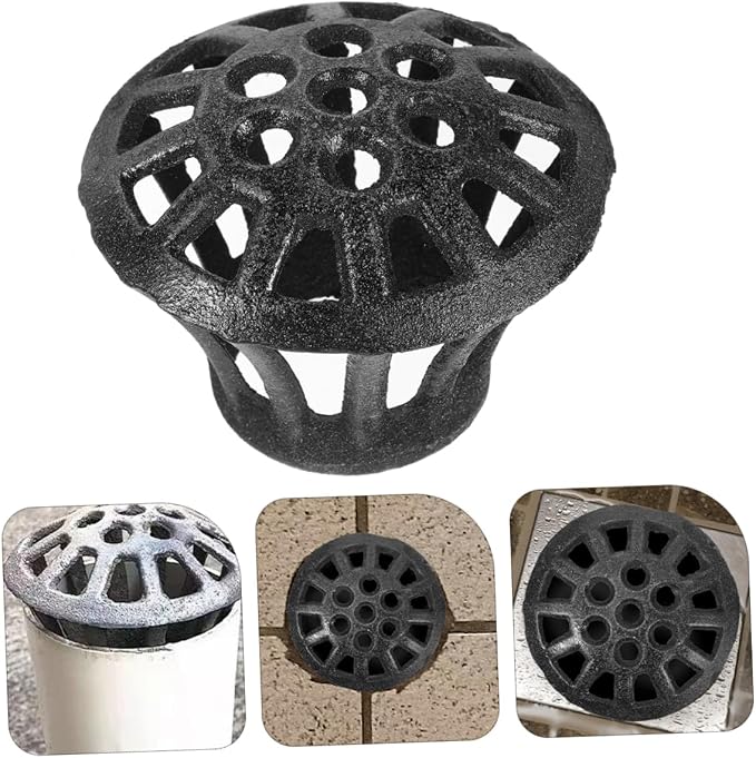 Cast Iron Gutter Strainer for Leaves Roof Drain Filter Easy to Install - Image 7