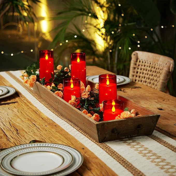 Homemory 9 Pcs Flameless Candles - Image 4