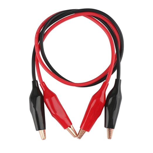 DROK Jumper Wires with Alligator Clips Electrical 20 AWG Copper Wire | Double - Image 6