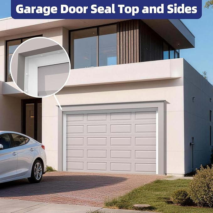 Garage Door Top and Side Seal, 36 FT x 2.2", adhesive backed seal - Image 5