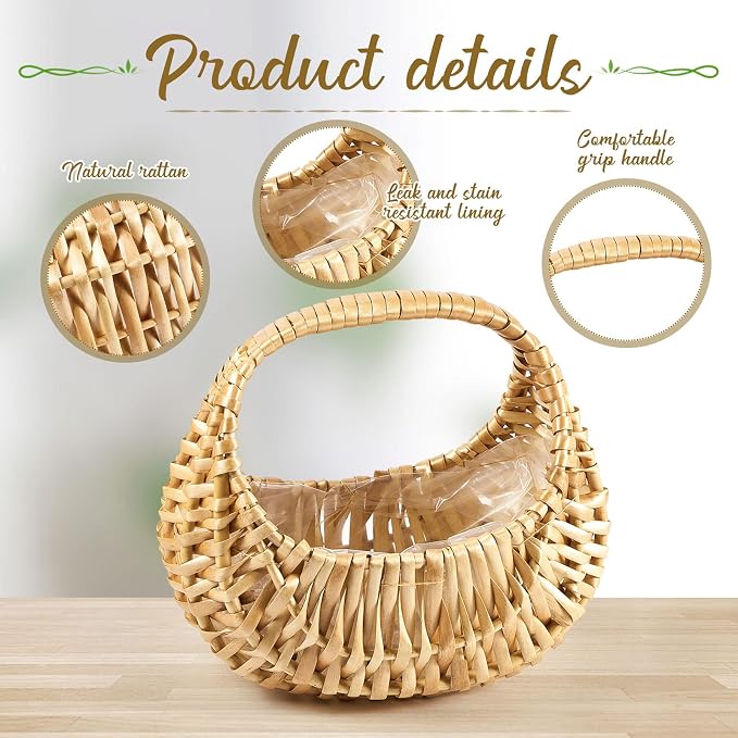 12 Pack Flower Girl Basket - Image 3