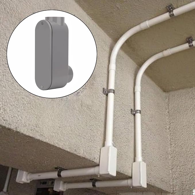 2 Inch Rigid PVC Conduit Body Type LB, Slip x Slip PVC Conduit Bodies LB Type - Image 7