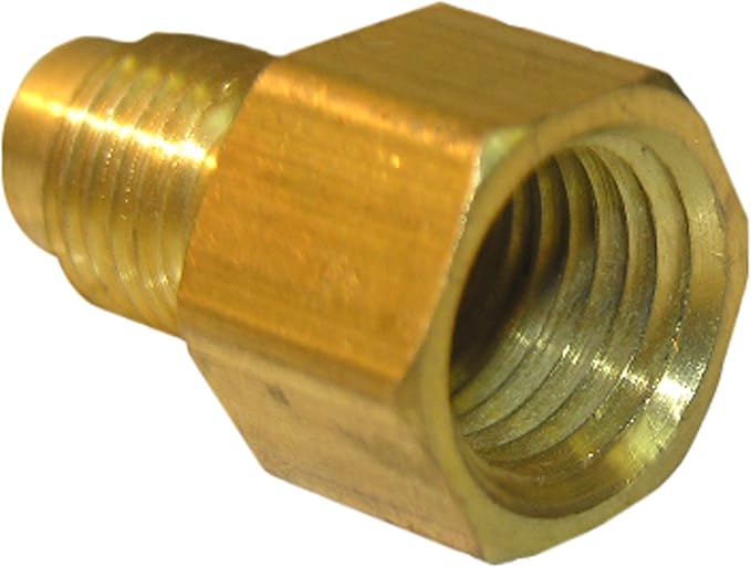 LASCO 17-4611 1/4-Inch Flare by 1/4-Inch Female Pipe Thread Brass Adapter by LASCO