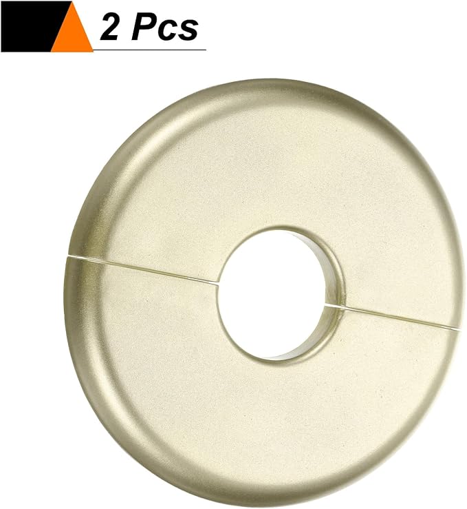 HARFINGTON 2pcs Wall Split Flange 22.5mm/0.9" Self-Adhesive Plumbing Cover - Image 3