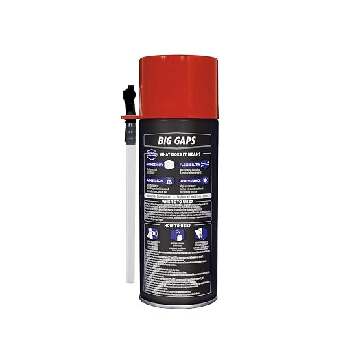Loctite Tite Foam Big Gaps Spray Foam Sealant, 12 fl oz Can, 12 Pack - Image 3
