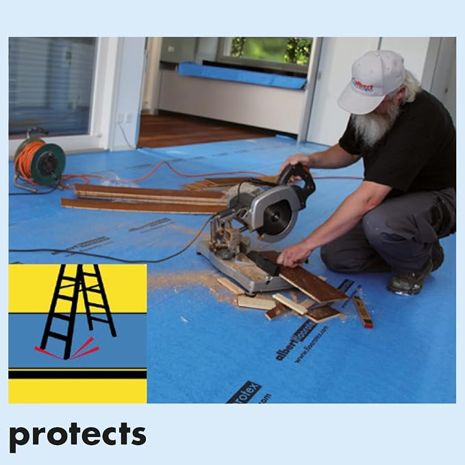 Albert Floorotex Blue All Purpose Temporary Floor Protection - Image 3