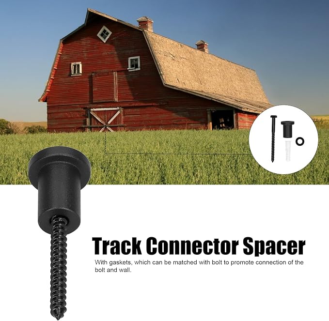 1.4 inch Sliding Barn Door Hardware Track Spacers Replacement, Assemblies - Image 5