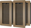 Floor Register 4x10, 4 Pack Brown Floor Vent Covers by HQZHQZ