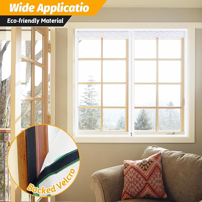 Window Insulation Kit Reusable Window Plastic - Image 5