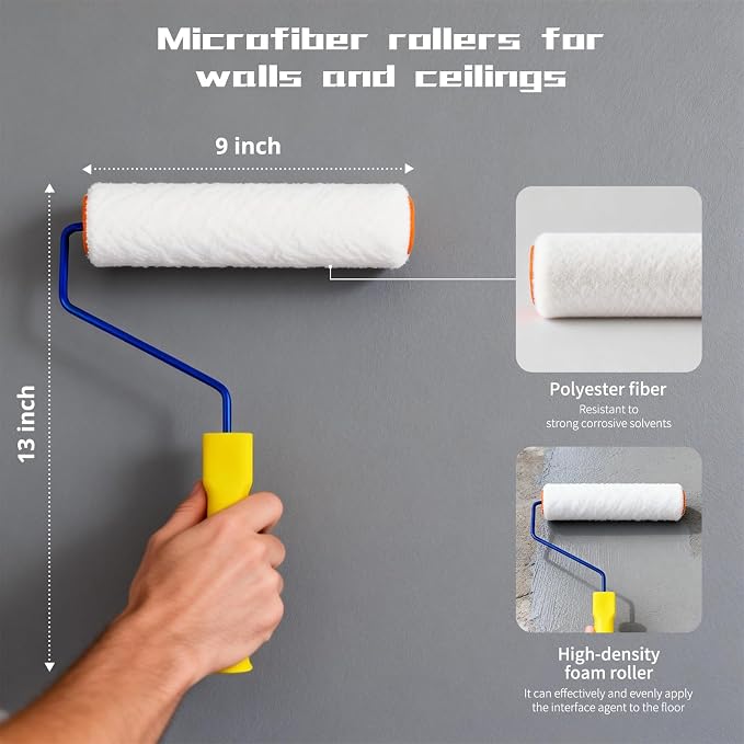 Self Leveling Tool Kit, 20 Inch Spiked Roller, All-in-One Kit, Canvas Bag | - Image 7