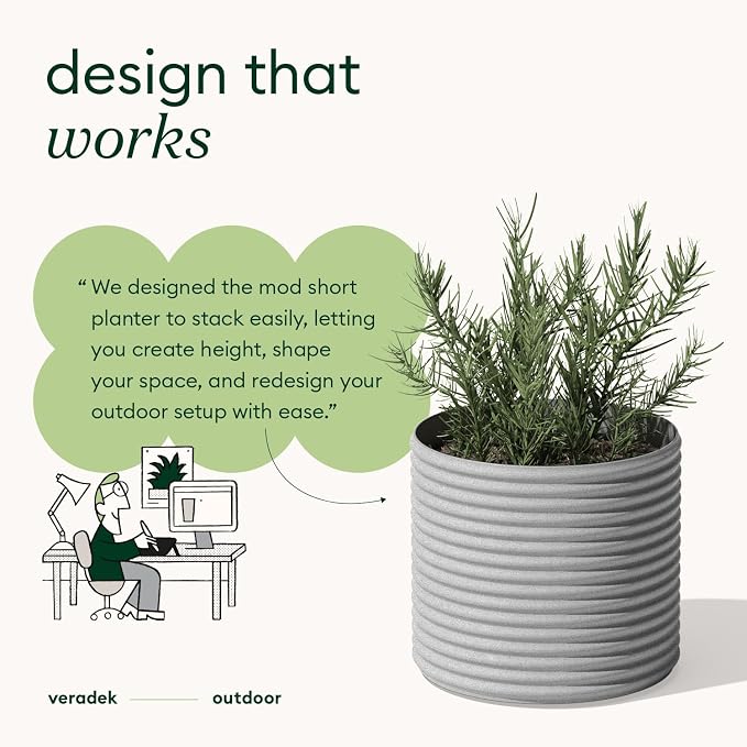 Veradek Mod Series Short Planter - Image 3