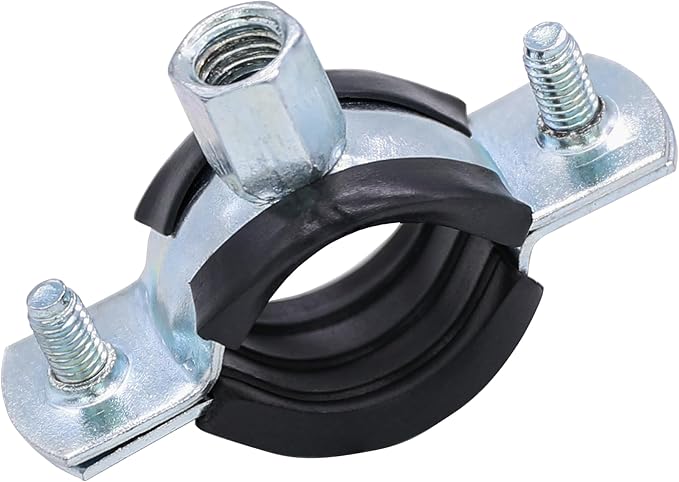 10 PCS Split Ring Pipe Hanger Heavy Duty Adjustable Pipe Bracket Clamp Wall - Image 4