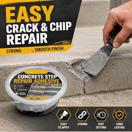 Heavy Duty Concrete Step Repair Adhesive - Image 3
