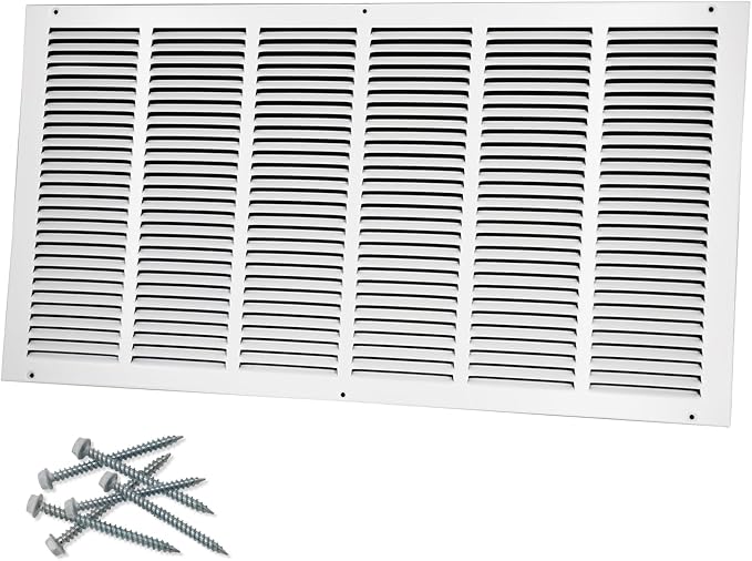 Howeall 30"W x 14"H Steel Return Air Grille, Air Return Vent Cover by Howeall