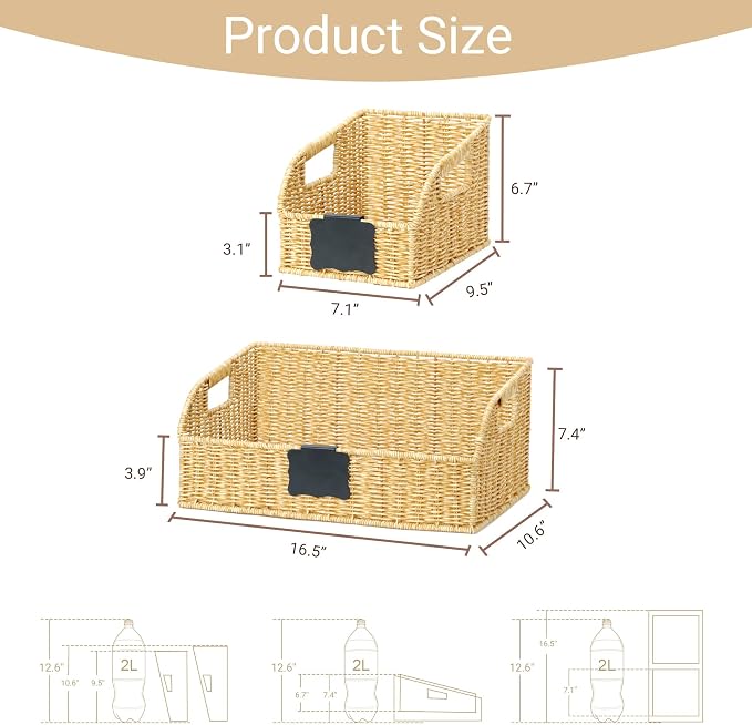 Pantry Organizers and Storage Basket - Image 3