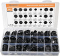 361pcs Flush Mount Black Plastic Hole Plug Assortment by Woodzdon