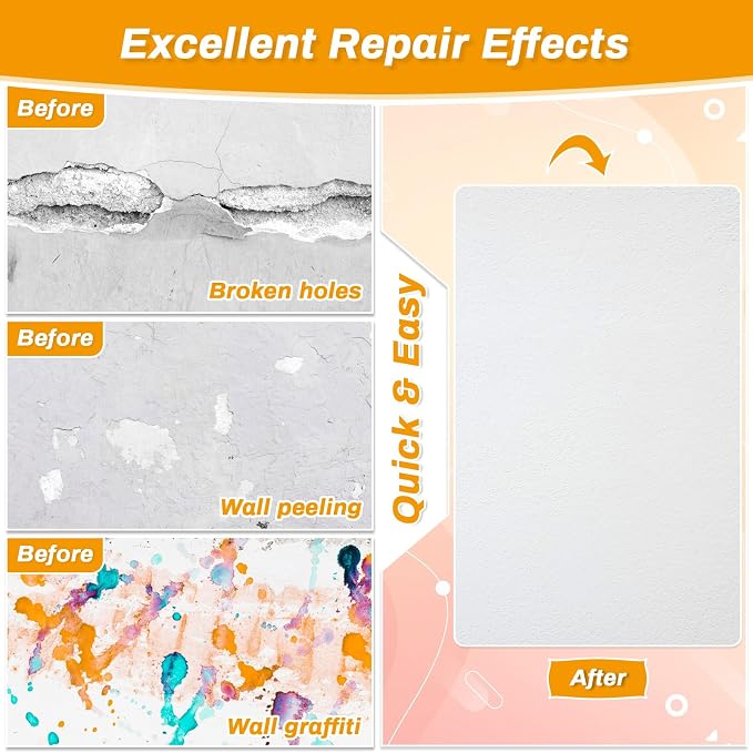 Drywall Repair Kit, Wall Surface Hole Patch Repair Kits - Image 6