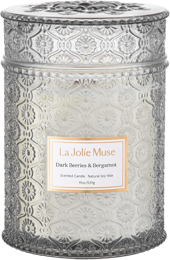 LA JOLIE MUSE Dark Berries Bergamot Scented Candles by LaJol%C3%ADeMuse