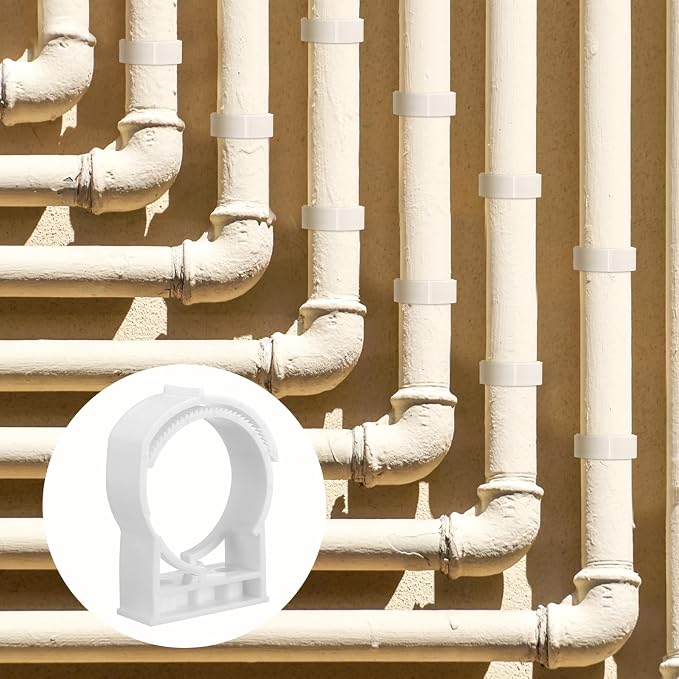 10 Pcs 101-115 HSPP White Modified Reinforced PP Pipe Hanger - Image 7
