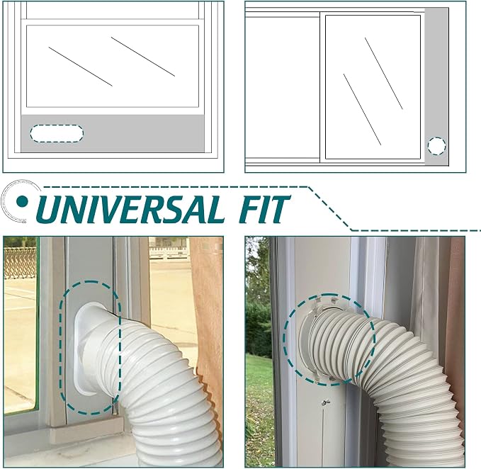 Daisypower Portable Air Conditioner Window Vent kit Suround Insulation Panel - Image 4