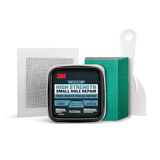 3M High Strength Small Hole Repair Kit | Wall Hole Repair Kit by Unknown