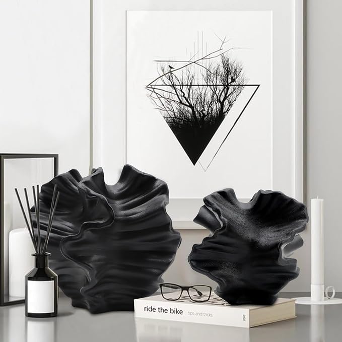 Ceramic Vase - Set of 2 for Home Decor, Living Room、 - Image 7