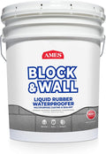 Ames Block & Wall™ Liquid Rubber Waterproofer, 5 Gal, foundations, retaining by AmesResearchLaboratories